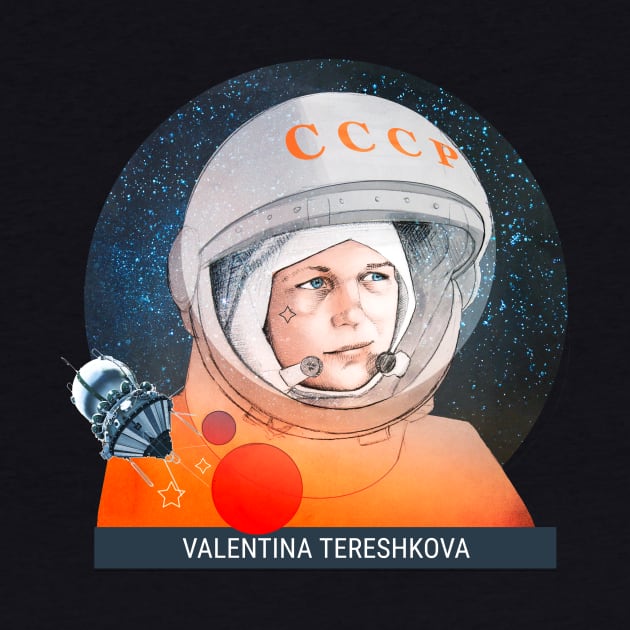 Valentina Tereshkova, cosmonaut by puratura